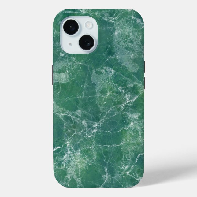 Green Marble Texture Case-Mate iPhone Case (Back)