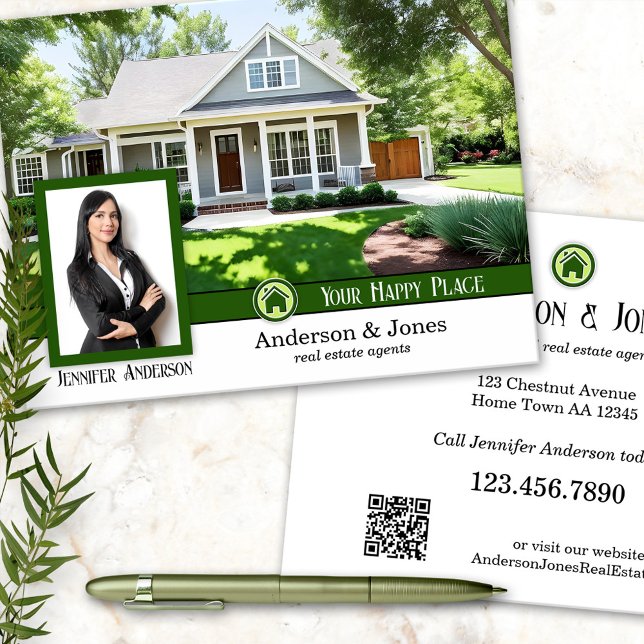Green Marketing Real Estate Postcard (Creator Uploaded)