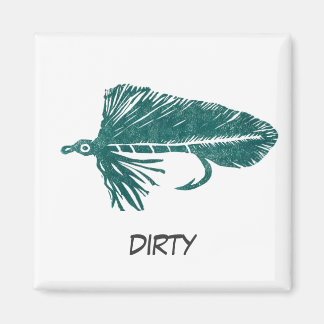 "Green Matuka" Dish Washer Status Magnet