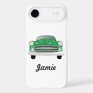 Green Mean Retro Car Boy's Birthday
