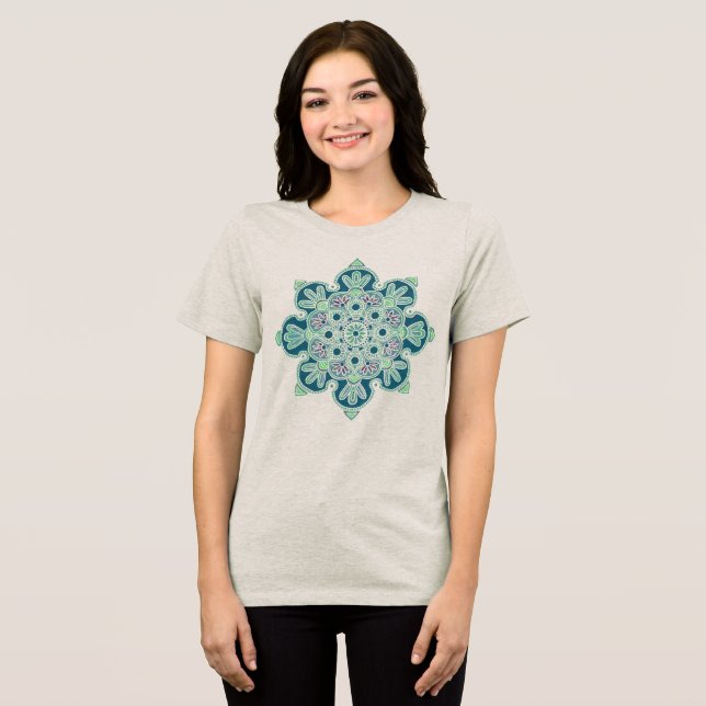  Green medallion T- Shirt (Front Full)