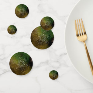 green Metatron Confetti