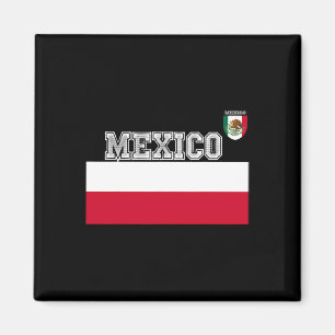 Green Mexican Soccer Jersey Flag Footbyll Kits Byl Magnet