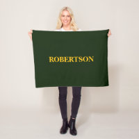 Green minimalist custom name