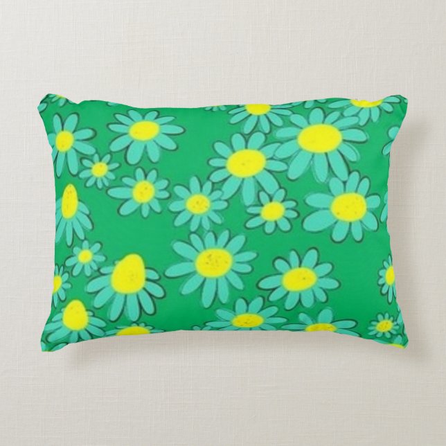 Green Mint Decorative Cushion (Front)