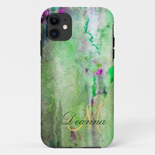 Green Mist Barely There Iphone 5 Case (Back)