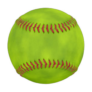 Green Mist/Haze/Fog-Like Pattern Baseball