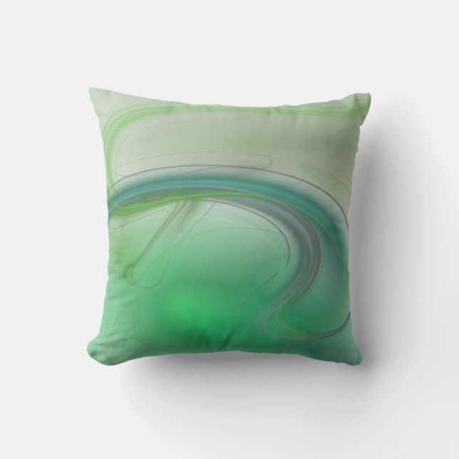 Green Mist Outdoor Cushion (Front)