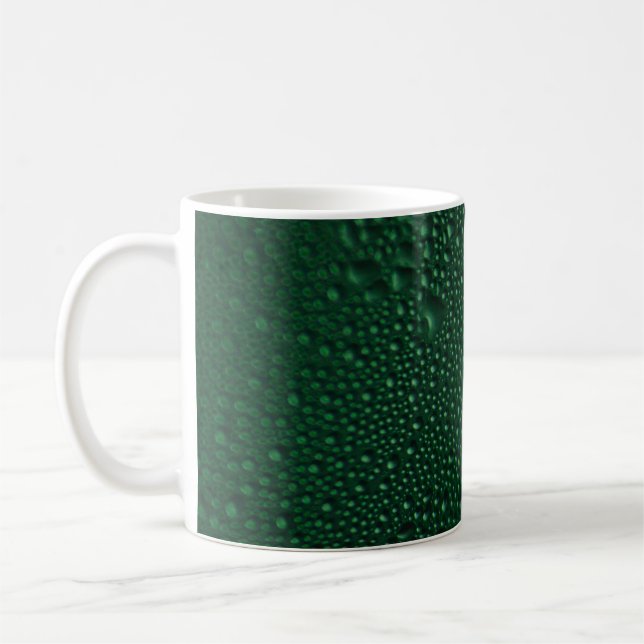 Green moist coffee mug (Left)