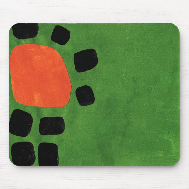 Green Mola Mouse Pad (Front)