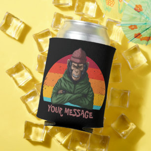 Green Monkey Can Cooler