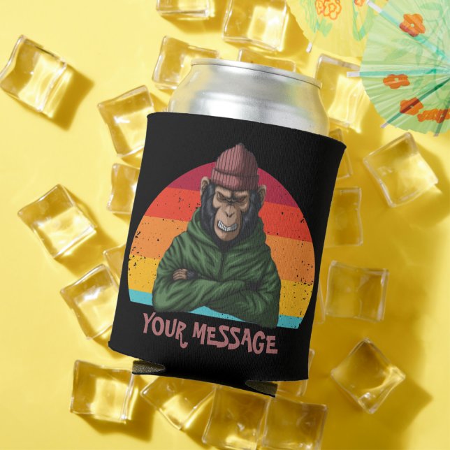 Green Monkey Can Cooler (In Situ Summer)