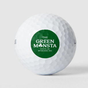 Green Monsta Boston Green Monstah Baseball Gift Golf Balls