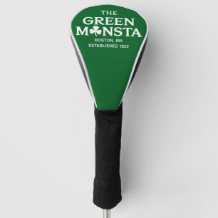 Green Monsta Boston Green Monstah Baseball Gift Golf Head Cover