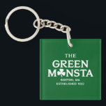 Green Monsta Boston Green Monstah Baseball Gift  Key Ring<br><div class="desc">Green Monsta Boston Green Monstah Baseball Gift</div>