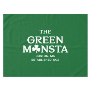 Green Monsta Boston Green Monstah Baseball Gift  Tablecloth