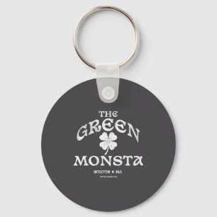 Green Monsta Funny Boston M New England Srts Gift Key Ring