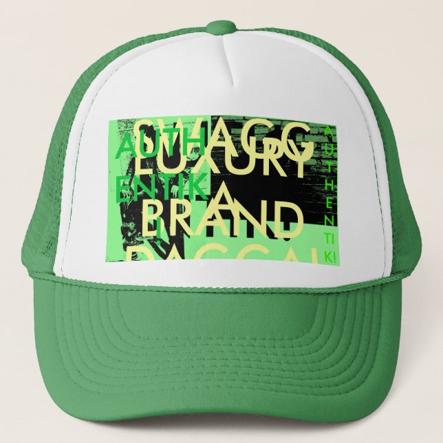 GREEN MONSTA SWAGGA DAGGA HAT (Front)