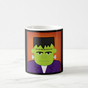 Green monster coffee mug