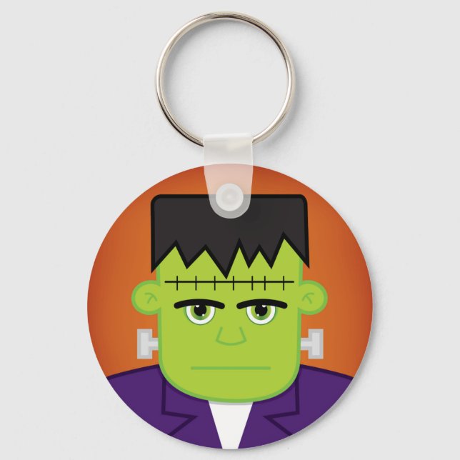 Green monster key ring (Front)