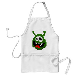 Green Monster - Pixel Art Standard Apron