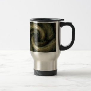 Green monster tentacles travel mug