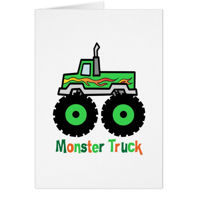 Green Monster Truck (Front)