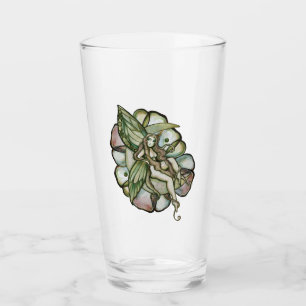 Green Moon Fairy Flower MoonChild Fairies          Glass