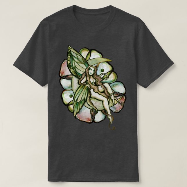 Green Moon Fairy T-Shirt (Design Front)