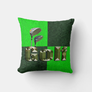 Green Mosaic Golf Clubs, Cushion