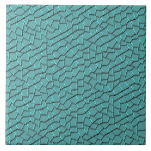 Green Mosaic Pattern Ceramic Tile