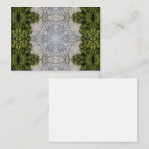 Green Moss & Earth Nature Art Card