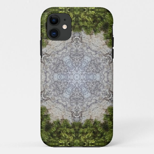 Green Moss & Earth Nature Art Case-Mate iPhone Case (Back)