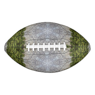 Green Moss & Earth Nature Art Football