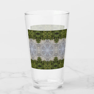 Green Moss & Earth Nature Art Glass