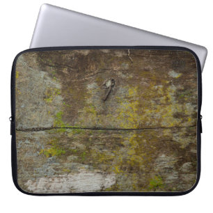 Green moss texture and background. abstract, alive laptop sleeve