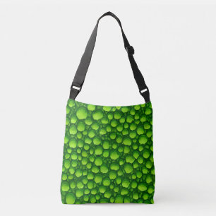 Green Mossy Pattern Crossbody Bag