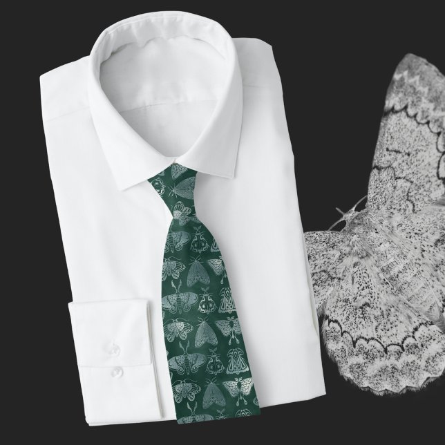 Green Moth Tie (Creator Uploaded)