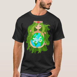 Green Mother Earth Day Gaia Save Our Planet Women T-Shirt