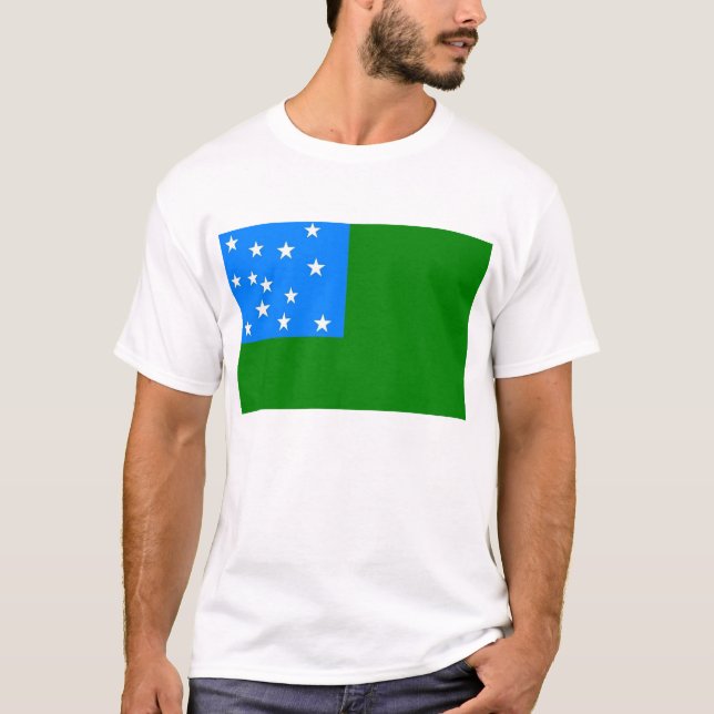 Green Mountain Boys Flag T-Shirt (Front)