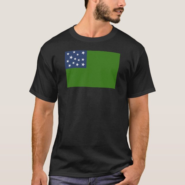 Green mountain flag T-Shirt (Front)