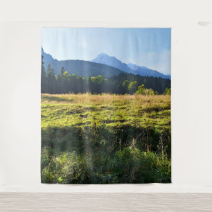 Green Mountain Meadow – Wild Nature Romania Tapestry