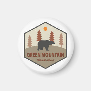 Green Mountain National Forest Bear Magnet