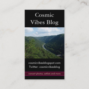 Green Mountains Photo Business Card