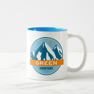 Green Mountains Vermont Two-Tone Coffee Mug