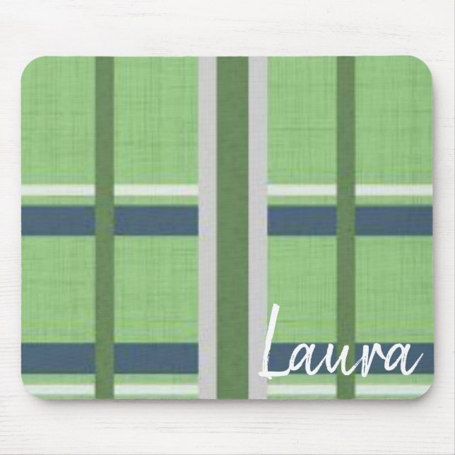 Green Mouse Pad! Pad (Front)