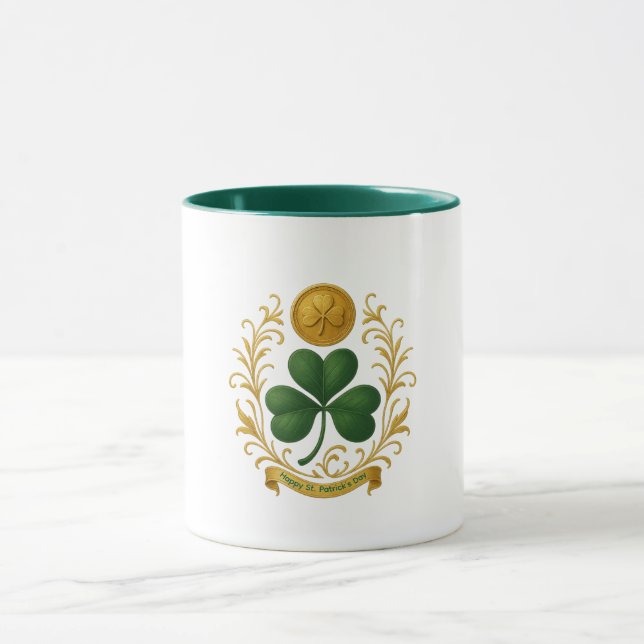 Green Mug - Happy St. Patrick's Day (Center)