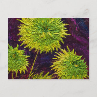 Green Mums Postcard