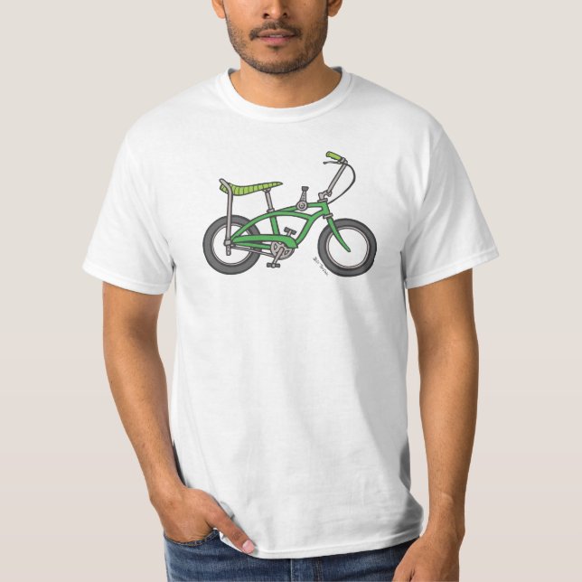 Green Muscle Bike T-Shirt (Front)