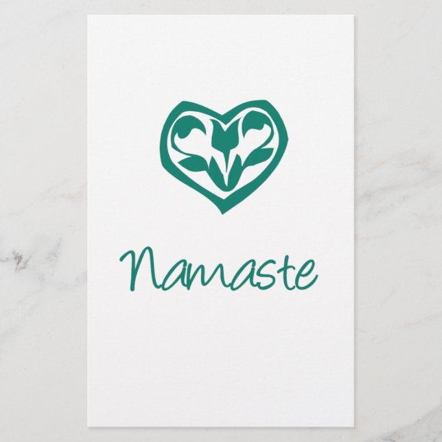 Green Namaste (Front)